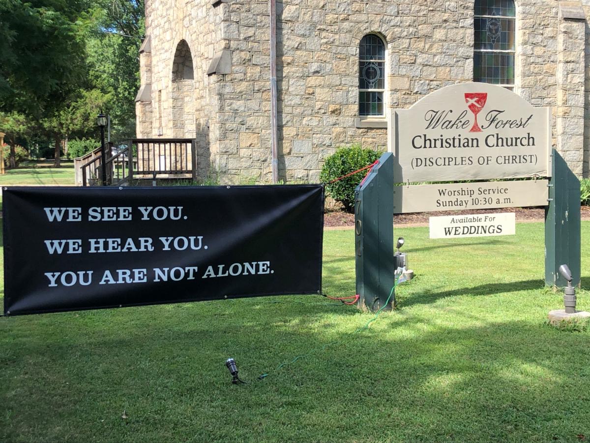 Wake Forest Christian Church, NC, is Open & Affirming! The Disciples