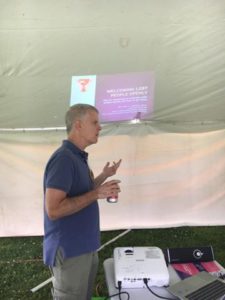 Mark Johnston presenting a workshop on Welcoming Openly at the Upper Midwest Regional Gathering.